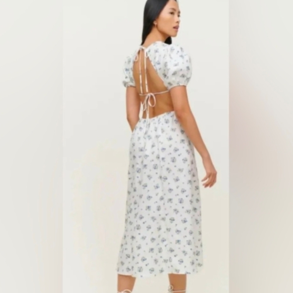 Reformation • Anneliese Linen Dress in Blaire - Picture 5 of 11